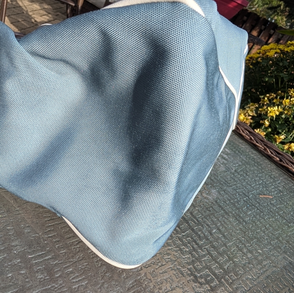 Gucci Light Blue Nylon Shoulder Bag - EUC! - Picture 8 of 10